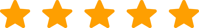 Five-star review icon Five-star review icon